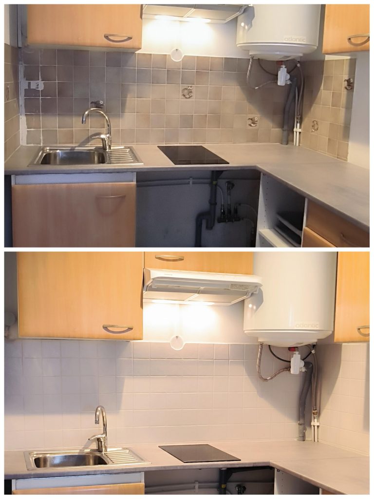 Modernisation d'une cuisine Melting Pot Peinture