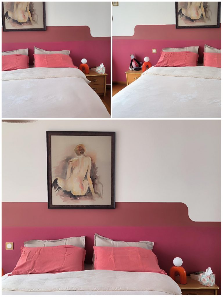 Creation tête de lit. Melting Pot Peinture