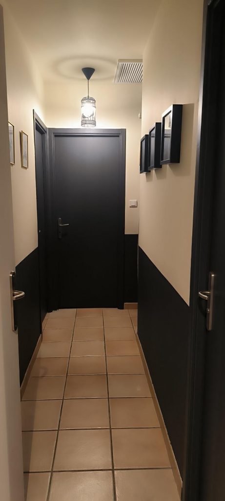 Transformation d'un couloir Melting Pot Peinture